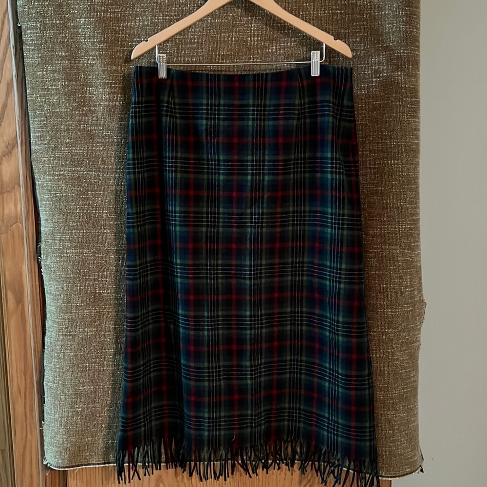 Pendleton Skirt Virgin Wool